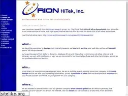 Sites similar to orion-hitek.com