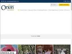 Sites similar to orion-hotels.co.za