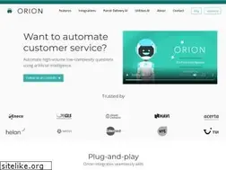 Sites similar to orion-intelligence.com