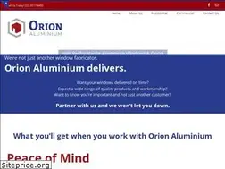 Sites similar to orionaluminium.com.au