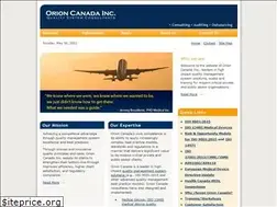 Sites similar to orioncanada.com