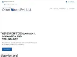 Sites similar to orionchem.com