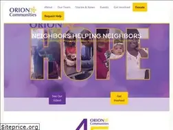 Sites similar to orioncommunities.org