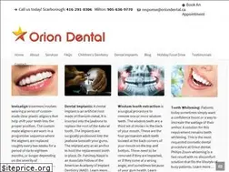 Sites similar to oriondental.ca