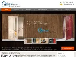 Sites similar to oriondoors.in