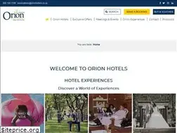 Sites similar to orionhotels.co.za