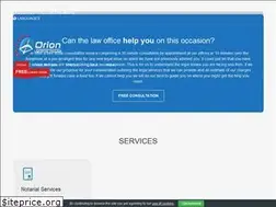 Sites similar to orionlawofficethailand.com