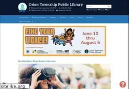 Sites similar to orionlibrary.org
