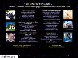 Sites similar to orionobservatory.org