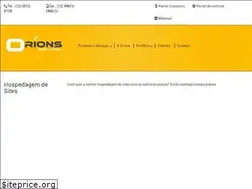 Sites similar to orions.com.br