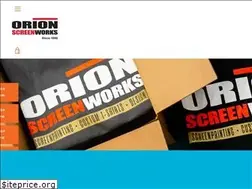 Sites similar to orionscreenworks.com