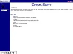 Sites similar to orionsoft.cz