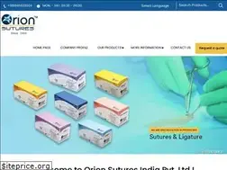 Sites similar to orionsutures.com