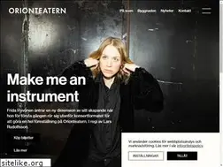 Sites similar to orionteatern.se
