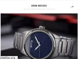 Sites similar to orionwatch.com