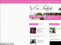 Sites similar to oritahiti.net