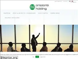Sites similar to orizzontiholding.it