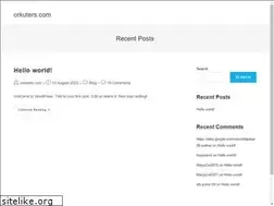 Sites similar to orkuters.com