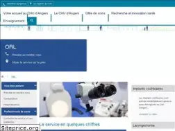 Sites similar to orl-chu-angers.fr