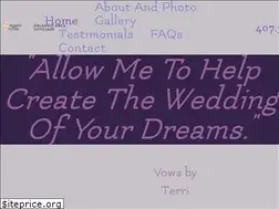 Sites similar to orlandoareaofficiant.com
