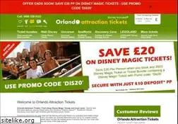 Sites similar to orlandoattractiontickets.co.uk