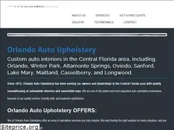 Sites similar to orlandoautoupholstery.com