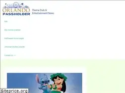 Sites similar to orlandopassholder.com
