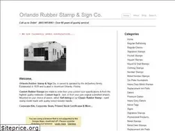 Sites similar to orlandorubberstamps.com