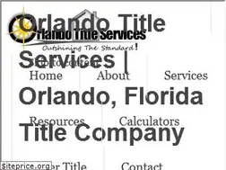 Sites similar to orlandotitleservices.com