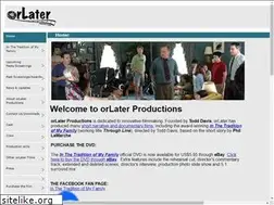Sites similar to orlater.com