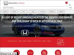 Sites similar to orleanshonda.com