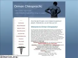 Sites similar to ormanchiropractic.com