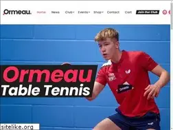 Sites similar to ormeautabletennis.com