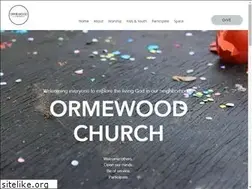 Sites similar to ormewoodchurch.org
