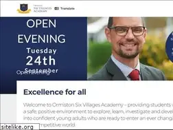 Sites similar to ormistonsixvillagesacademy.co.uk