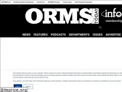 Sites similar to orms-today.org