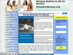 Sites similar to ormusforwomen.com