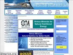 Sites similar to ormusminerals.com