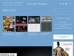 Sites similar to ornamentmagazine.org