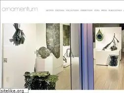 Sites similar to ornamentumgallery.com