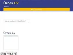 Sites similar to ornekcv.net