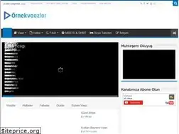 Sites similar to ornekvaazlar.com