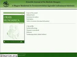 Sites similar to ornis.hu