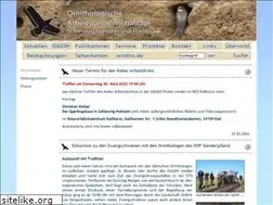 Sites similar to ornithologie-schleswig-holstein.de