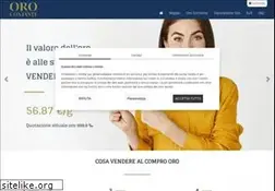 Sites similar to oro-contante.it