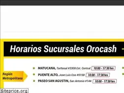 Sites similar to orocash.cl