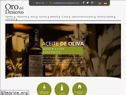 Sites similar to orodeldesierto.com