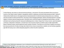 Sites similar to orofacialmyology.com