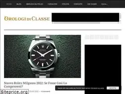 Sites similar to orologidiclasse.com