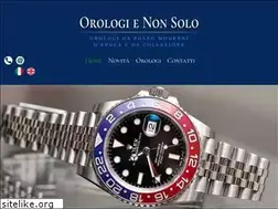 Sites similar to orologienonsolo.com